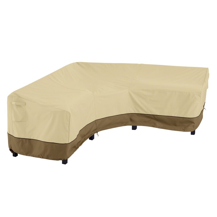 Arlmont & Co. Perry Water Resistant Patio Sofa Cover with